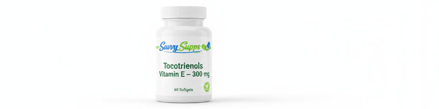 Tocotrienols 300 mg - Shop Savvy Supps (readability-first)
